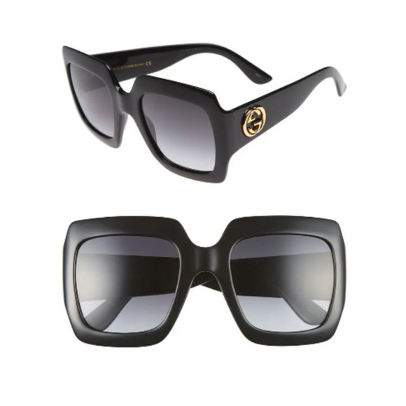 GUCCI 54mm Square Sunglasses - Picture 2 of 15